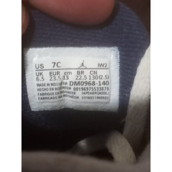 Toddler Air Jordan 3 Retro Athletic Shoes ‘Midnight Navy’ DM0968 140 - Size 7C - Picture 2 of 11